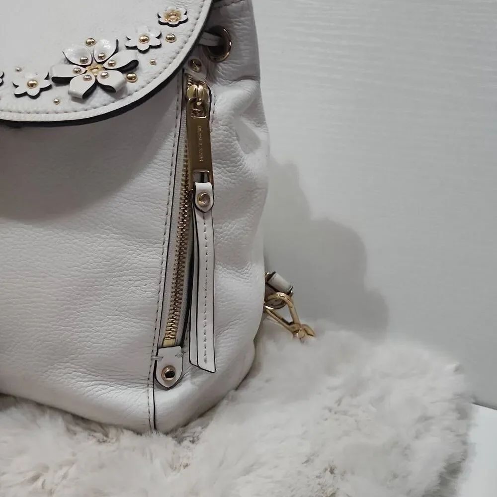 Michael Kors Evie Small Flower Garden Convertible Backpack - Picture 5 of 16